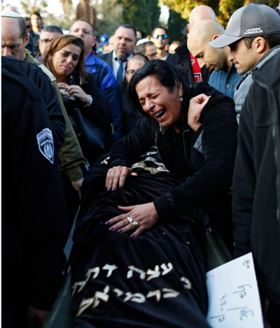 Funerali attentato Tel Aviv