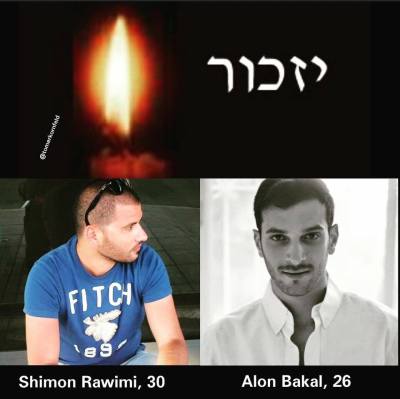 Le due vittime dell'attentato a Tel Aviv